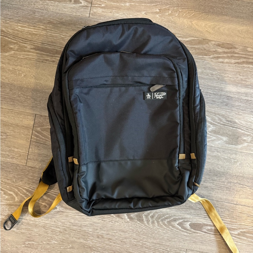 Original Penguin Laptop Backpack - Black